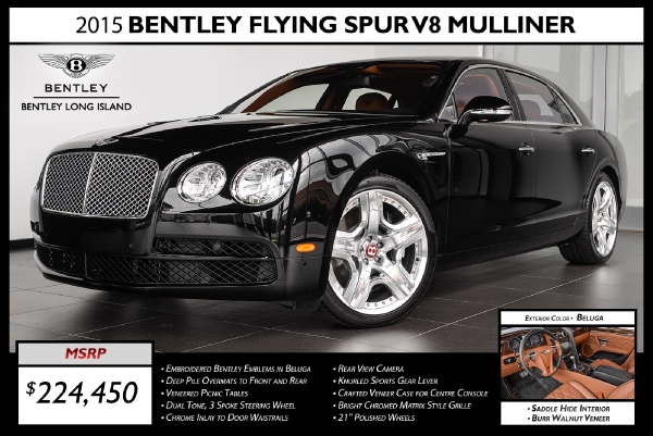 2015 Bentley Flying Spur V8 Mulliner Rolls Royce Motor