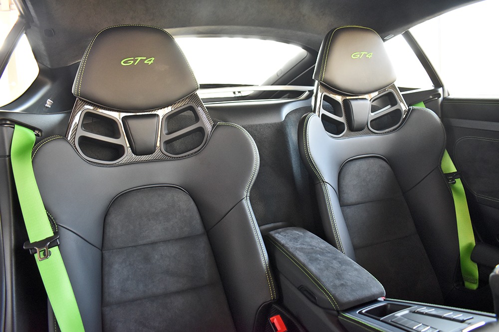 Cayman gt4 outlet seats